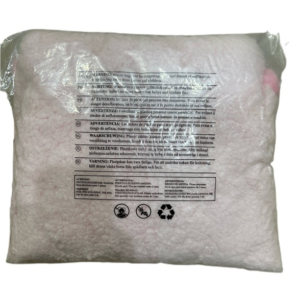 Costume Adult/Giggling Getup/Cozy Pink Bunny Costume Outfit/Sherpa Hooded/SIZE L - Picture 8 of 9